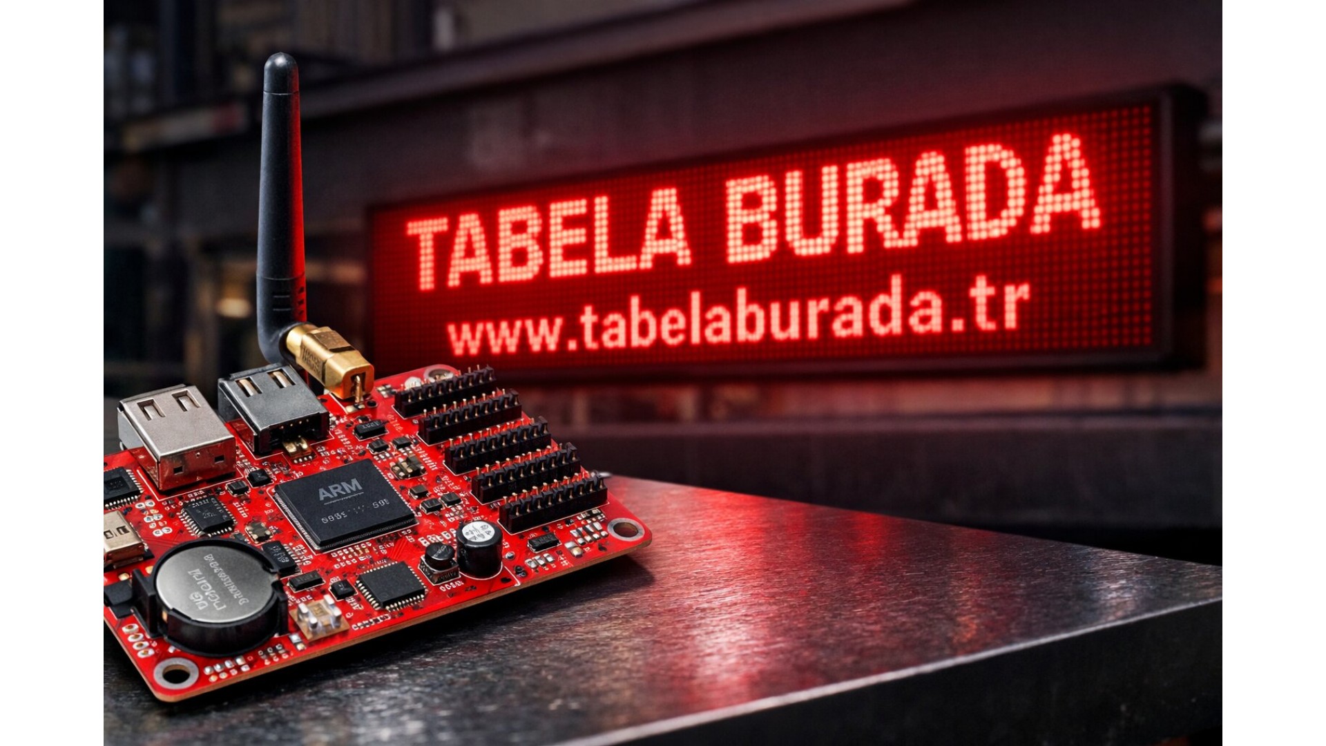 KAYAN YAZI LED TABELA