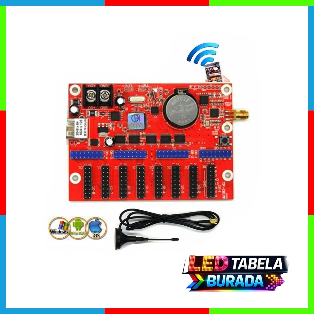 TF C6UW LED KONTROL KARTI